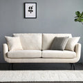 Elegant 2-seter sofa med buede detaljer